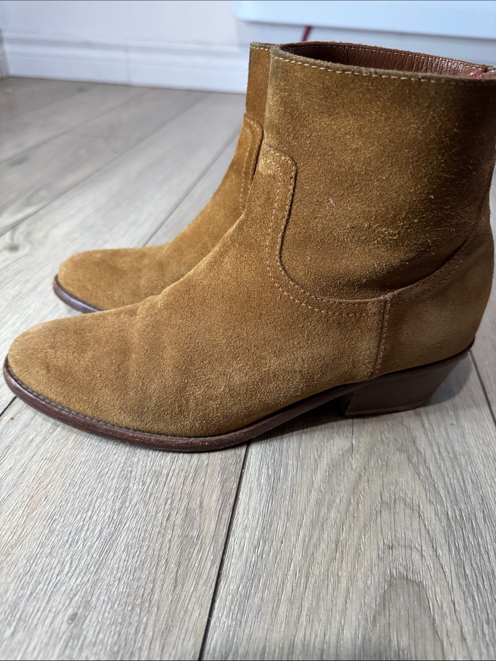 Zadig&Voltaire Brown Suede Ankle Boots